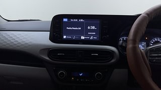 Used 2022 Hyundai Grand i10 Nios Sportz 1.2 Kappa VTVT CNG Petrol+cng Manual interior MUSIC SYSTEM & AC CONTROL VIEW