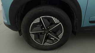 Used 2024 Tata Nexon Creative Plus 1.2 Revotron Petrol 7DCA DT Petrol Automatic tyres LEFT FRONT TYRE RIM VIEW