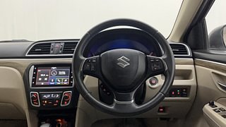 Used 2021 Maruti Suzuki Ciaz Alpha AT Petrol Petrol Automatic interior STEERING VIEW