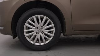 Used 2018 Maruti Suzuki Dzire [2017-2020] ZXi AMT Petrol Automatic tyres LEFT FRONT TYRE RIM VIEW