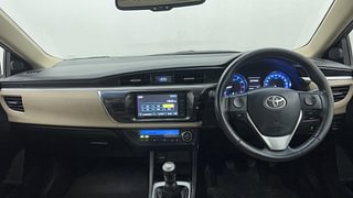 Used 2015 Toyota Corolla Altis [2014-2017] G Petrol Petrol Manual interior DASHBOARD VIEW