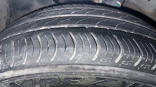 Used 2021 Honda Amaze 1.2 VX CVT i-VTEC Petrol Automatic tyres LEFT FRONT TYRE TREAD VIEW