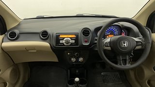 Used 2015 Honda Amaze [2013-2016] 1.2 S i-VTEC Petrol Manual interior DASHBOARD VIEW