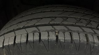 Used 2021 Maruti Suzuki Vitara Brezza [2020-2022] ZXI AT Petrol Automatic tyres LEFT FRONT TYRE TREAD VIEW