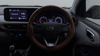 Used 2022 Hyundai Grand i10 Nios Sportz 1.2 Kappa VTVT CNG Petrol+cng Manual interior STEERING VIEW