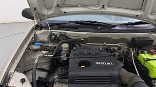 Used 2013 Maruti Suzuki Alto K10 [2010-2014] VXi Petrol Manual engine ENGINE RIGHT SIDE HINGE & APRON VIEW