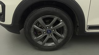 Used 2021 Ford Freestyle [2017-2021] Titanium Plus 1.2 Ti-VCT Petrol Manual tyres LEFT FRONT TYRE RIM VIEW