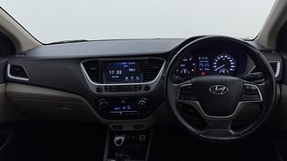 Used 2019 Hyundai Verna [2017-2020] 1.6 CRDI SX (O) AT Diesel Automatic interior DASHBOARD VIEW