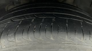 Used 2023 tata Nexon XZA+  1.2l LUXS Dark Edition Petrol AT Petrol Automatic tyres LEFT FRONT TYRE TREAD VIEW