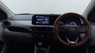 Used 2022 Hyundai Grand i10 Nios Sportz 1.2 Kappa VTVT CNG Petrol+cng Manual interior DASHBOARD VIEW