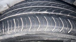 Used 2021 Honda Amaze 1.2 VX CVT i-VTEC Petrol Automatic tyres LEFT REAR TYRE TREAD VIEW