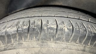 Used 2012 Hyundai i10 Sportz 1.2 Kappa2 Petrol Manual tyres LEFT REAR TYRE TREAD VIEW
