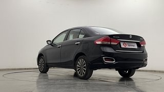 Used 2021 Maruti Suzuki Ciaz Alpha Petrol Petrol Manual exterior LEFT REAR CORNER VIEW