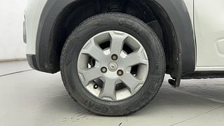 Used 2018 Renault Kwid [2015-2019] 1.0 Marvel Captain America Edition Petrol Automatic tyres LEFT FRONT TYRE RIM VIEW