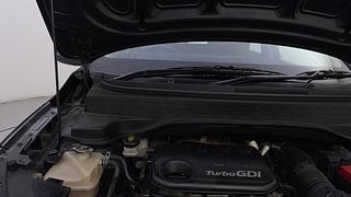 Used 2021 Kia Sonet HTX 1.0 iMT Petrol Manual engine ENGINE RIGHT SIDE HINGE & APRON VIEW