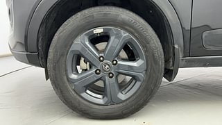 Used 2023 tata Nexon XZA+  1.2l LUXS Dark Edition Petrol AT Petrol Automatic tyres LEFT FRONT TYRE RIM VIEW