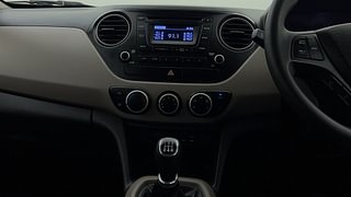 Used 2016 Hyundai Grand i10 Sportz 1.2 Kappa VTVT Petrol Manual interior MUSIC SYSTEM & AC CONTROL VIEW