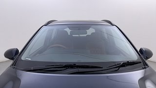 Used 2022 Hyundai Grand i10 Nios Sportz 1.2 Kappa VTVT CNG Petrol+cng Manual exterior FRONT WINDSHIELD VIEW