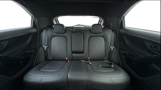 Used 2023 tata Nexon XZA+  1.2l LUXS Dark Edition Petrol AT Petrol Automatic interior REAR SEAT CONDITION VIEW