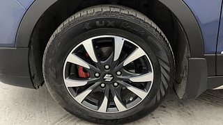 Used 2020 Maruti Suzuki S-Cross Alpha Petrol Manual tyres LEFT FRONT TYRE RIM VIEW