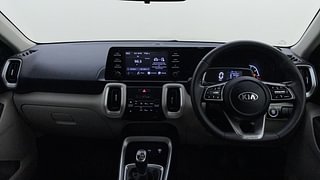 Used 2021 Kia Sonet HTX 1.0 iMT Petrol Manual interior DASHBOARD VIEW