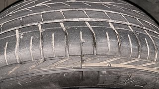Used 2021 Tata Nexon XZ Plus S Petrol Manual tyres LEFT FRONT TYRE TREAD VIEW