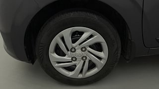 Used 2022 Hyundai Aura S 1.2 CNG Petrol Petrol+cng Manual tyres LEFT FRONT TYRE RIM VIEW