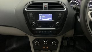 Used 2016 Tata Tiago [2016-2020] XZ CNG (Outside Fitted) Petrol+cng Manual interior MUSIC SYSTEM & AC CONTROL VIEW