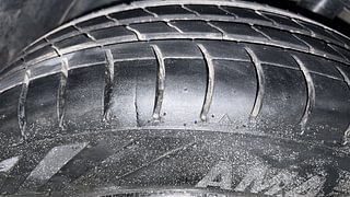 Used 2021 Tata Tiago Revotron XT Petrol Manual tyres LEFT FRONT TYRE TREAD VIEW