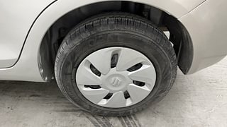 Used 2013 Maruti Suzuki Swift Dzire VXI Petrol Manual tyres LEFT REAR TYRE RIM VIEW