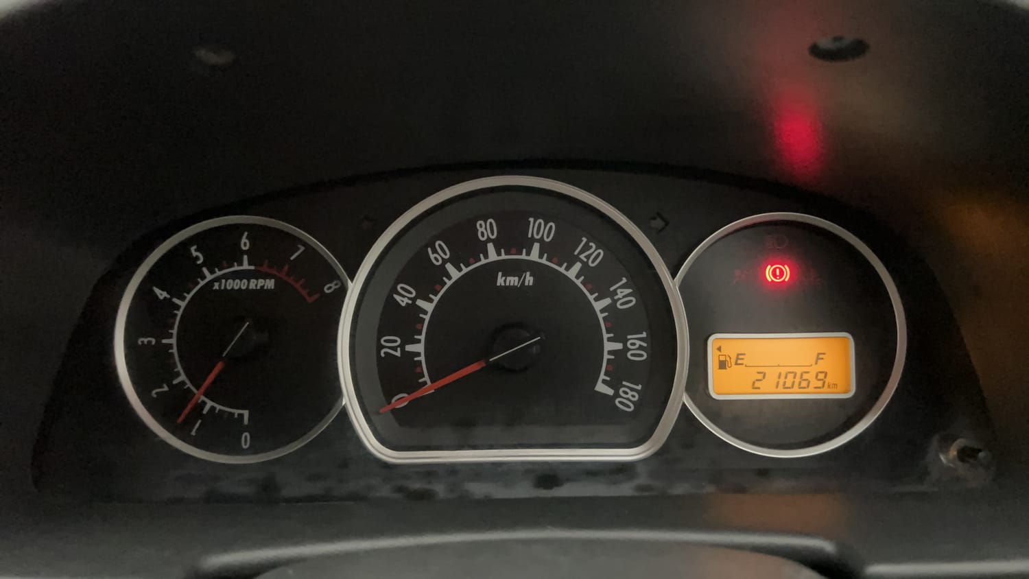 New Maruti Suzuki Alto K10 interior CLUSTERMETER VIEW