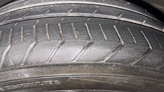 Used 2023 Maruti Suzuki Celerio ZXi Plus Petrol Manual tyres LEFT FRONT TYRE TREAD VIEW