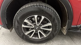 Used 2022 mahindra Scorpio N Z8 L Diesel 7 STR Diesel Manual tyres LEFT FRONT TYRE RIM VIEW