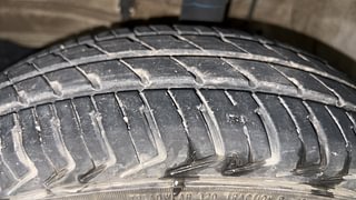 Used 2022 Maruti Suzuki Alto K10 VXI Petrol Manual tyres LEFT FRONT TYRE TREAD VIEW