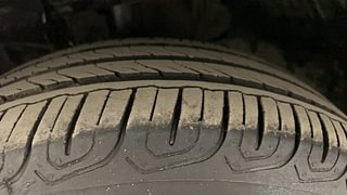 Used 2016 Tata Tiago [2016-2020] XZ CNG (Outside Fitted) Petrol+cng Manual tyres LEFT FRONT TYRE TREAD VIEW