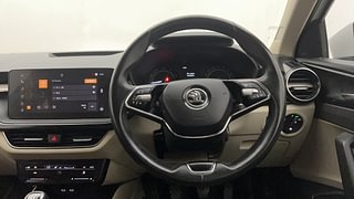 Used 2022 Skoda Slavia Ambition 1.0L TSI MT Petrol Manual interior STEERING VIEW