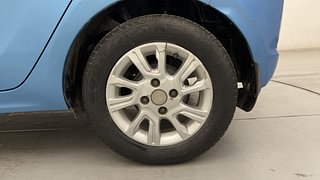 Used 2016 Tata Tiago [2016-2020] XZ CNG (Outside Fitted) Petrol+cng Manual tyres LEFT REAR TYRE RIM VIEW