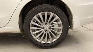 Used 2017 maruti-suzuki Ciaz Alpha 1.3 Diesel Diesel Manual tyres LEFT REAR TYRE RIM VIEW