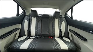 Used 2023 Tata Tigor Revotron XZ+ CNG Petrol+cng Manual interior REAR SEAT CONDITION VIEW