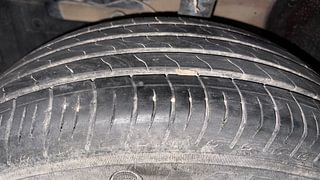 Used 2023 Maruti Suzuki Brezza ZXi S-CNG Dual Tone Petrol+cng Manual tyres LEFT FRONT TYRE TREAD VIEW