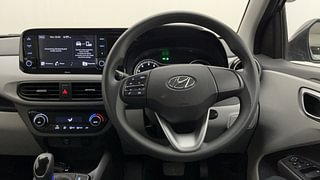 Used 2022 Hyundai Grand i10 Nios Sportz AMT 1.2 Kappa VTVT Petrol Automatic interior STEERING VIEW