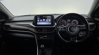 Used 2023 Maruti Suzuki Brezza ZXi S-CNG Dual Tone Petrol+cng Manual interior DASHBOARD VIEW