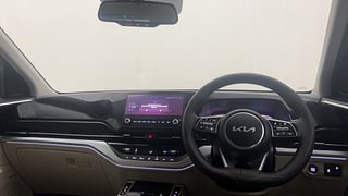 Used 2022 Kia Carens Luxury Plus 1.4 Petrol DCT 7 STR Petrol Automatic interior DASHBOARD VIEW