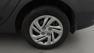 Used 2022 Hyundai Aura S 1.2 CNG Petrol Petrol+cng Manual tyres LEFT REAR TYRE RIM VIEW