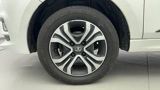 Used 2023 Tata Tigor Revotron XZ+ CNG Petrol+cng Manual tyres LEFT FRONT TYRE RIM VIEW