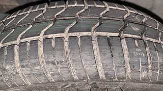 Used 2015 Tata Nano [2014-2018] Twist XE Petrol Petrol Manual tyres LEFT FRONT TYRE TREAD VIEW