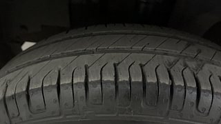 Used 2016 Renault Kwid [2015-2019] RXT Petrol Manual tyres LEFT FRONT TYRE TREAD VIEW