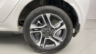 Used 2021 Tata Tiago Revotron XZ Plus Petrol Manual tyres LEFT REAR TYRE RIM VIEW