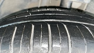 Used 2021 Tata Tiago Revotron XZ Plus Petrol Manual tyres RIGHT FRONT TYRE TREAD VIEW