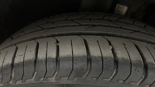Used 2022 Skoda Slavia Ambition 1.0L TSI MT Petrol Manual tyres LEFT FRONT TYRE TREAD VIEW